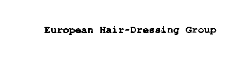 EUROPEAN HAIR-DRESSING GROUP