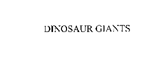 DINOSAUR GIANTS