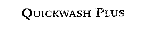 QUICKWASH PLUS