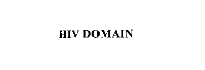 HIV DOMAIN
