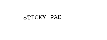 STICKY PAD