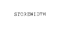 STOREWIDTH