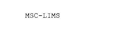MSC-LIMS