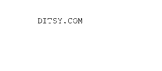 DITSY.COM