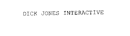 DICK JONES INTERACTIVE