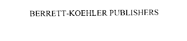 BERRETT-KOEHLER PUBLISHERS