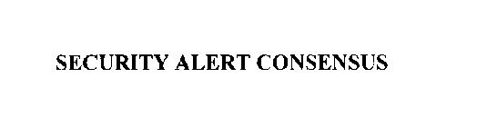 SECURITY ALERT CONSENSUS