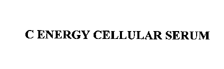 C ENERGY CELLULAR SERUM