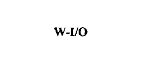 W-I/O