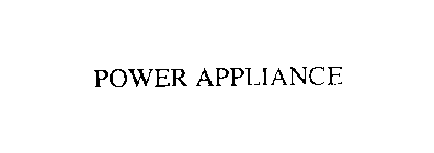 POWER APPLIANCE