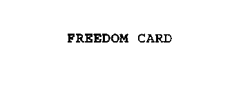 FREEDOM CARD