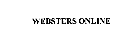 WEBSTERS ONLINE