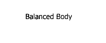 BALANCED BODY