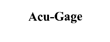 ACU-GAGE