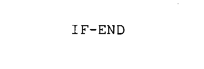 IF-END
