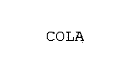 COLA