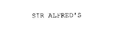 SIR ALFRED'S