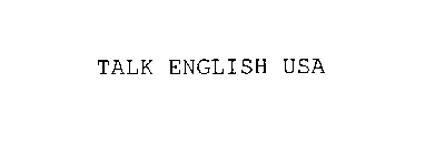 TALK ENGLISH USA