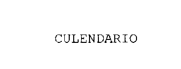 CULENDARIO