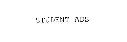 STUDENT ADS