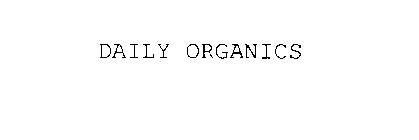 DAILY ORGANICS