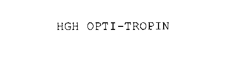 HGH OPTI-TROPIN