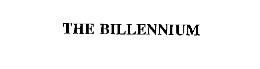 THE BILLENNIUM