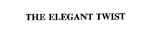 THE ELEGANT TWIST