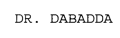 DR. DABADDA