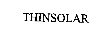 THINSOLAR