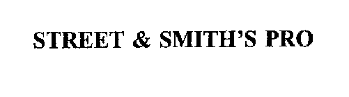 STREET & SMITH'S PRO