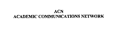 ACN ACADEMIC COMMUNICATIONS NETWORK