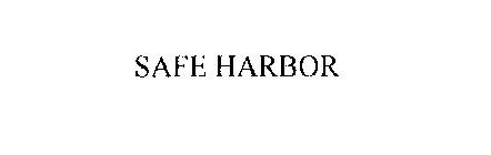 SAFE HARBOR