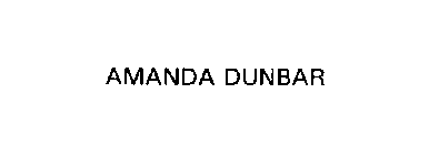 AMANDA DUNBAR