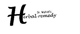 DR. WAHID'S HERBAL REMEDY
