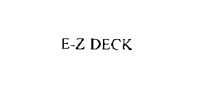 E-Z DECK