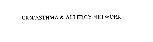 CRN/ASTHMA & ALLERGY NETWORK