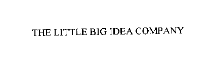 THE LITTLE BIG IDEA COMPANY