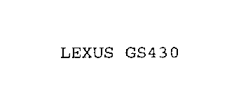 LEXUS GS430