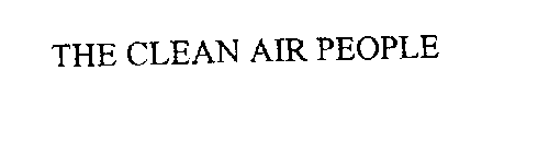 THE CLEAN AIR PEOPLE