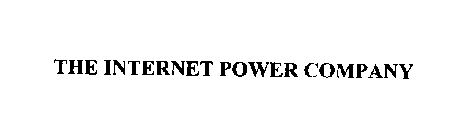 THE INTERNET POWER COMPANY