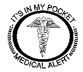 IT'S IN MY POCKET MEDICAL ALERT