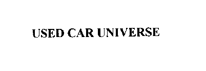 USED CAR UNIVERSE