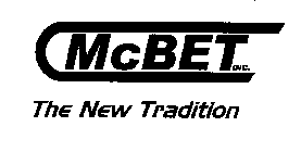 MCBET INC. THE NEW TRADITION