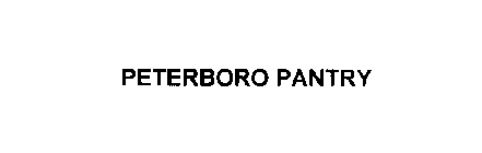 PETERBORO PANTRY