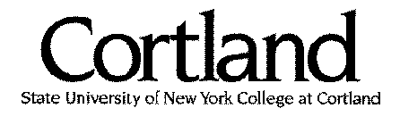 CORTLAND STATE UNIVERSITY OF NEW YORK COLLEGE AT CORTLAND
