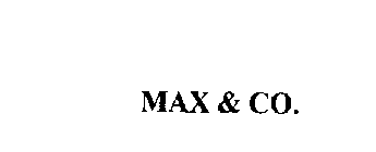 MAX & CO.
