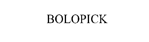 BOLOPICK