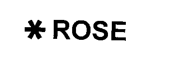 ROSE AND DESIGN