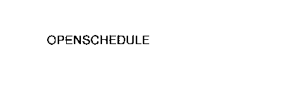 OPENSCHEDULE